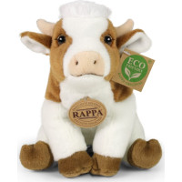 Rappa Plyšová kráva 18 cm ECO-FRIENDLY