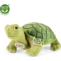 Rappa Plyšová želva Agáta zelená 25 cm ECO-FRIENDLY