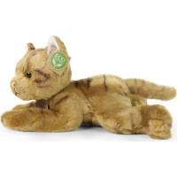 Rappa Plyšová kočka ležící 30 cm ECO-FRIENDLY