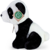 Rappa Plyšová panda sedící 18 cm ECO-FRIENDLY
