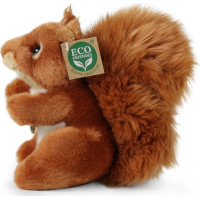 Rappa Plyšová veverka sedící 18 cm ECO-FRIENDLY