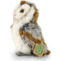 Rappa Plyšová sova pálená 17 cm ECO-FRIENDLY