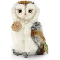 Rappa Plyšová sova pálená 17 cm ECO-FRIENDLY