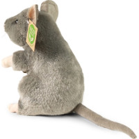 Rappa Plyšová myš sedící 16 cm ECO-FRIENDLY