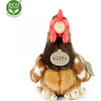 Rappa Plyšová slepice 18 cm ECO-FRIENDLY