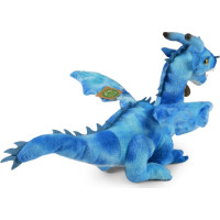 Rappa Plyšový drak 40 cm modrý ECO-FRIENDLY