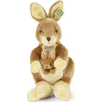 Rappa Plyšový klokan s mládětem 37 cm ECO-FRIENDLY