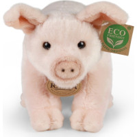 Rappa Plyšové prase domácí stojící 20 cm ECO-FRIENDLY