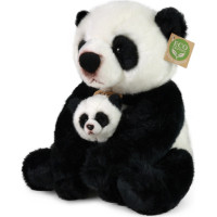 Rappa Plyšová panda s mládětem 27 cm ECO-FRIENDLY