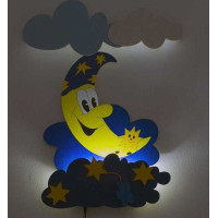 DoDo Dětská LED lampička měsíček