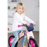 small foot Dřevěné odrážedlo Hummingbird růžové