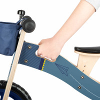 small foot Dřevěné odrážedlo Airplane modré