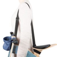 small foot Dřevěné odrážedlo Airplane modré