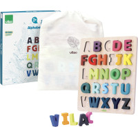 Vilac Vkládací puzzle abeceda