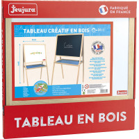 Jeujura Dřevěná multifunkční tabule 56x43 cm s příslušenstvím
