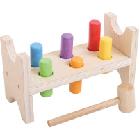 Bigjigs Baby Dřevěná zatloukačka
