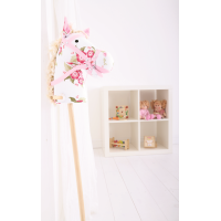 Bigjigs Toys Růžový kůň na tyči