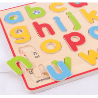 Bigjigs Toys Anglická malá abeceda s obrázky