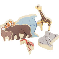 small foot Zvířecí puzzle písmena