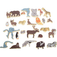 small foot Zvířecí puzzle písmena