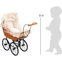 small foot Proutěný kočárek Cornelia