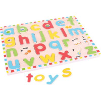 Bigjigs Toys Anglická malá abeceda s obrázky