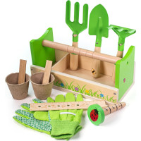 Bigjigs Toys Zahradnický set v přepravce