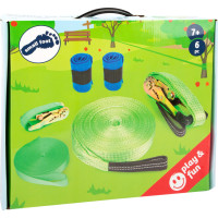 small foot Slackline set (včetně ochrany stromu) - poškozený obal