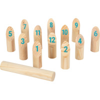 small foot Vikingské kostky Kubb s čísly Active