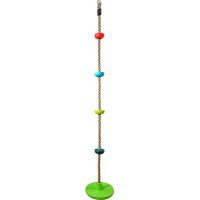 2Kids Toys Dětské šplhací lano s disky barevné