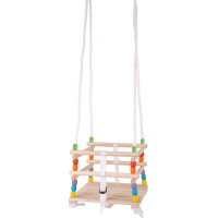 Bigjigs Toys Dřevěná korálková houpačka