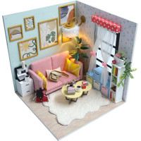 2Kids Toys miniatura domečku Obývací pokoj Sluneční paprsek