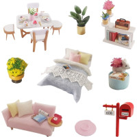 2Kids Toys miniatura domečku Dům barevné glazury