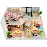 2Kids Toys miniatura domečku Dům Anniny růžové melodie