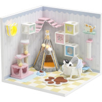 2Kids Toys miniatura domečku Domov kočičky Mňau