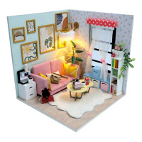 2Kids Toys miniatura domečku Obývací pokoj Sluneční paprsek