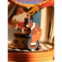 RoboTime 3D Dřevěné puzzle Karneval při západu slunce