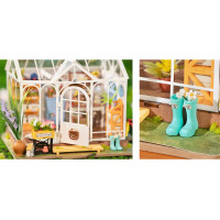 RoboTime 3D Dřevěné puzzle Vysněný zahradní dům