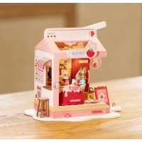 RoboTime miniatura domečku Mléčný bar Strawberry