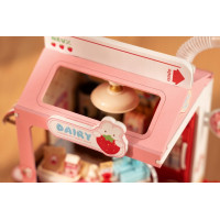RoboTime miniatura domečku Mléčný bar Strawberry