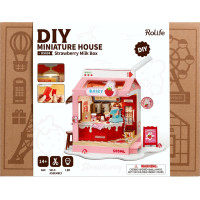 RoboTime miniatura domečku Mléčný bar Strawberry