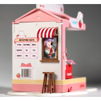 RoboTime miniatura domečku Mléčný bar Strawberry