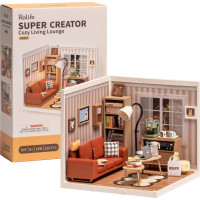 RoboTime miniatura domečku Útulný obývací pokoj