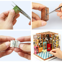 RoboTime miniatura domečku Knihovna