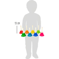 small foot Sada zvonků pro malé hudebníky 8 ks