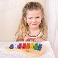 Bino Xylofon kovový obloukový