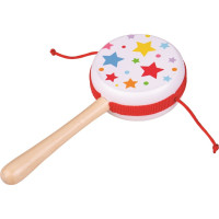 Bigjigs Toys Dřevěný rotační bubínek hvězdičky 1 ks
