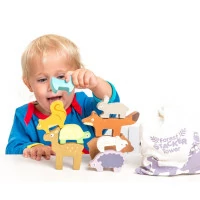 Le Toy Van Petilou Skládací věž zvířátka