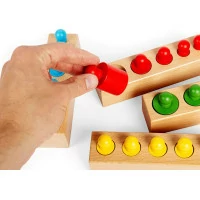 Bigjigs Toys Motorická vkládačka bloky 24 dílků