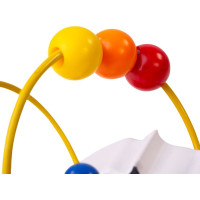 Bigjigs Baby Motorický labyrint houpačka kravička